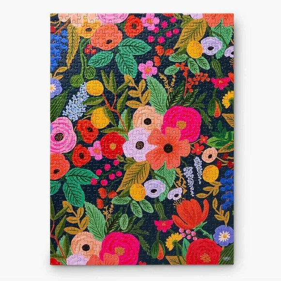 Rifle Paper Co. Jigsaw Puzzle 500 Piece - Garden Party - Picture 4 of 8